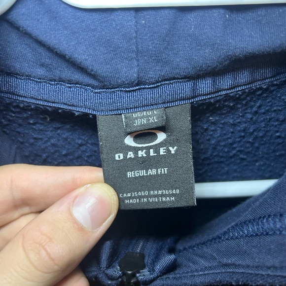 Oakley Iconic O logo ninja zip-up hoodie - Picture 4 of 7